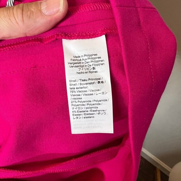 J.Crew Patch Pocket Blazer in Italian Ponte Pink Size 2 BF422 - Picture 11 of 11